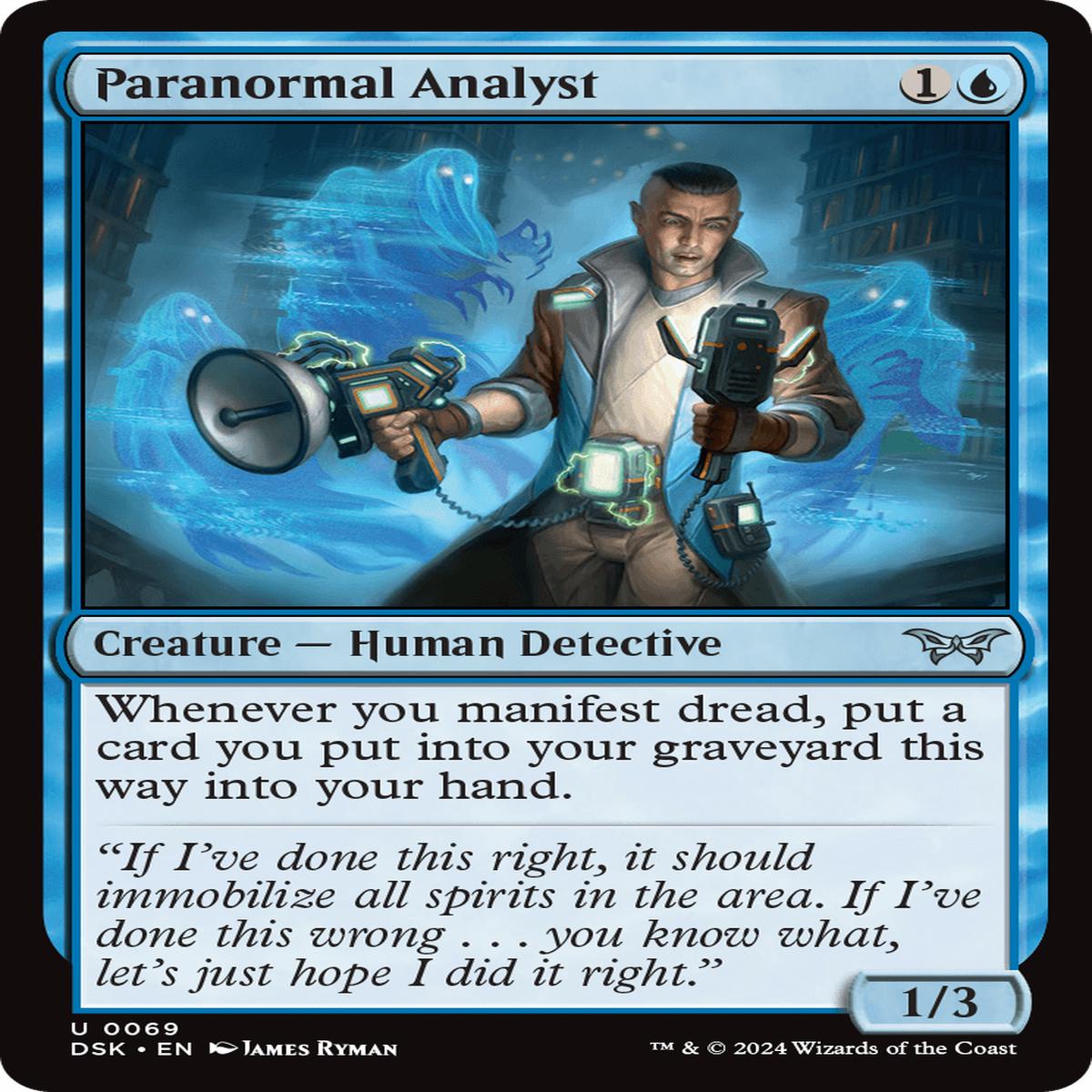 (0069) Paranormal Analyst - Duskmourn: House of Horror