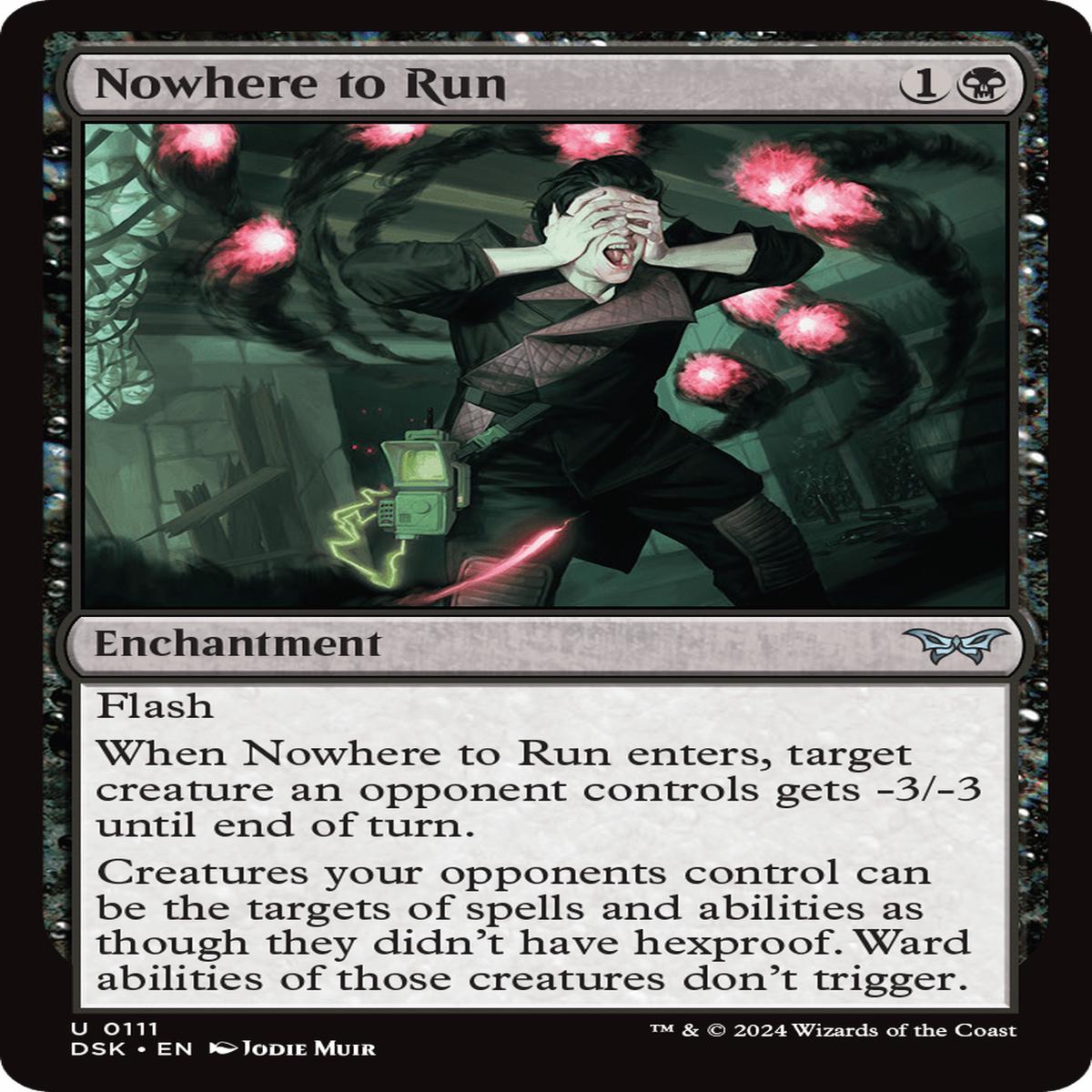 (0111) Nowhere to Run - Duskmourn: House of Horror