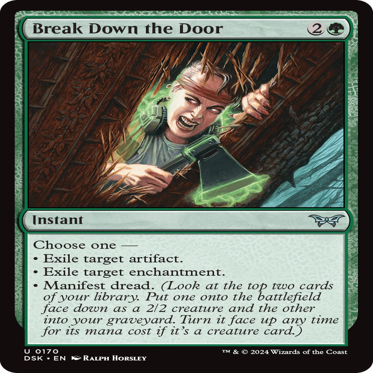 (0170) Break Down the Door - Duskmourn: House of Horror