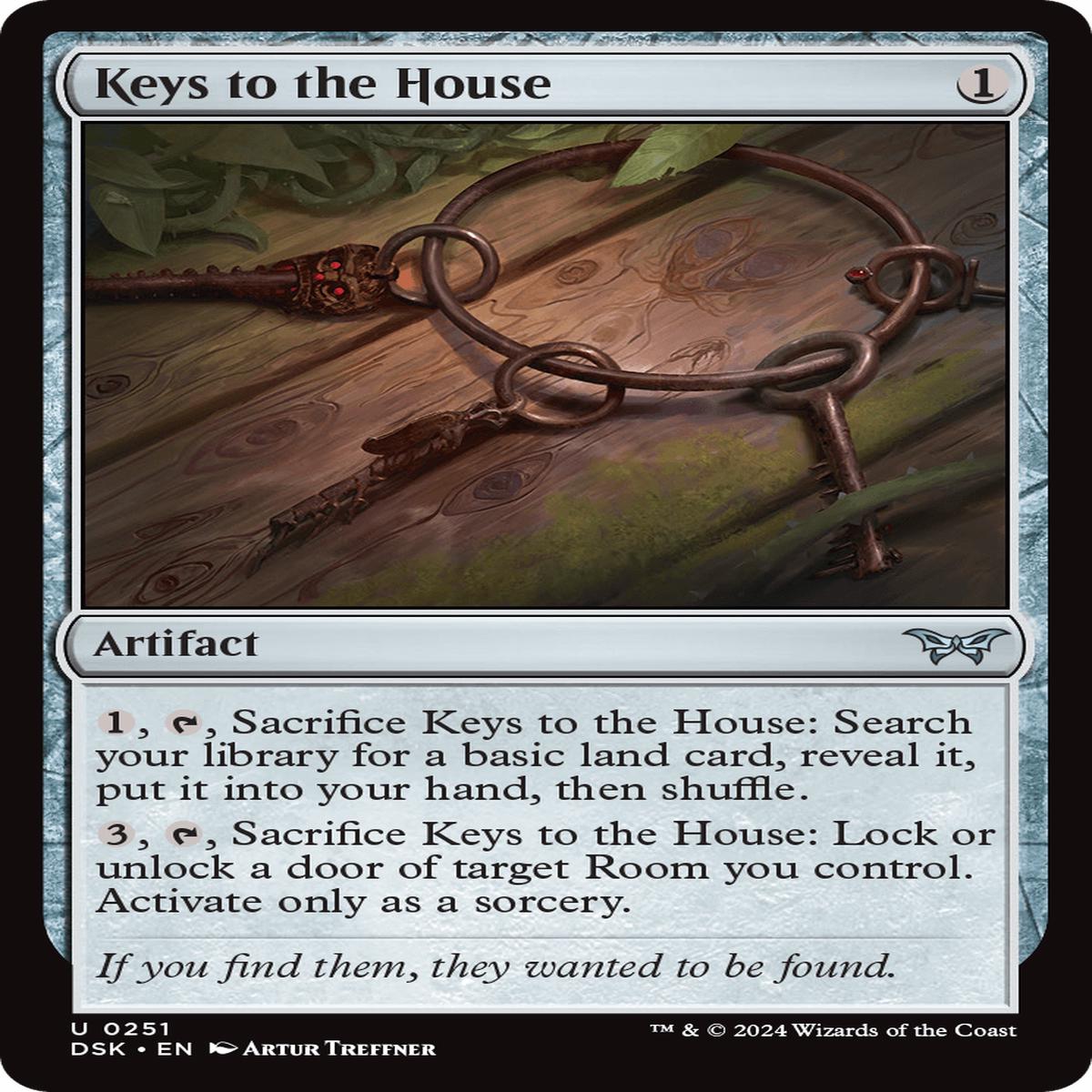 (0251) Keys to the House - Duskmourn: House of Horror