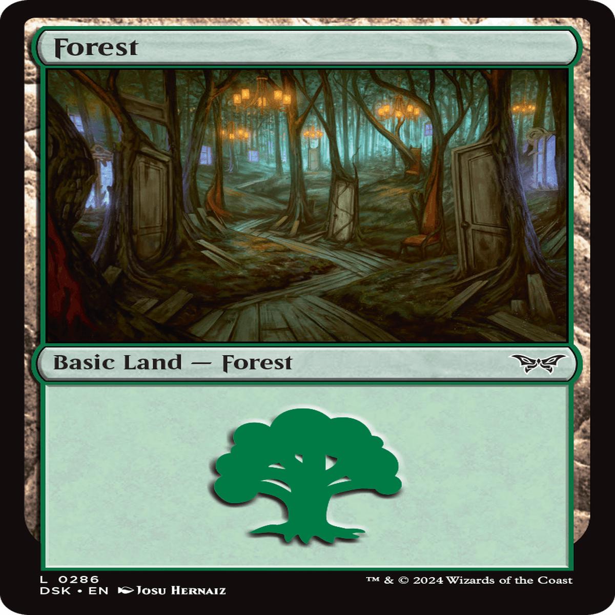 (0286) Forest - Duskmourn: House of Horror
