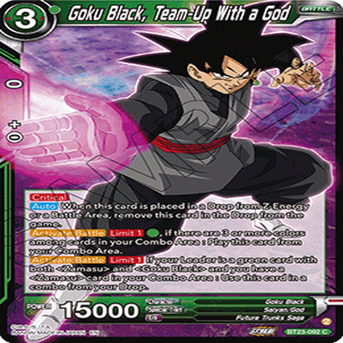 (092) Goku Black, Team-Up With a God - Perfect Combination