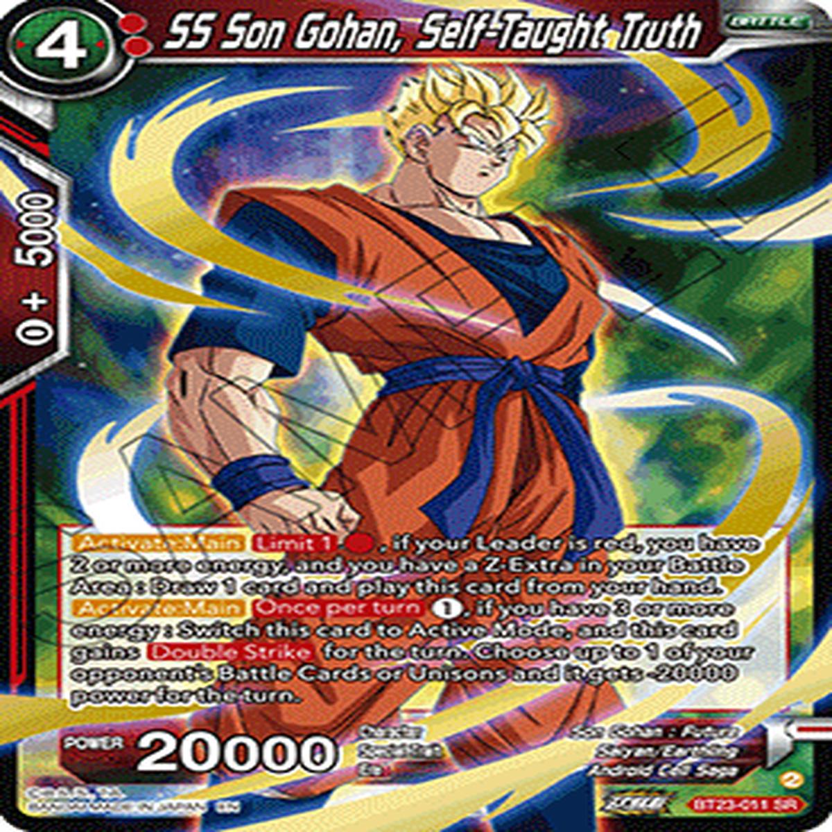 (011) SS Son Gohan, Self-Taught Truth - Perfect Combination