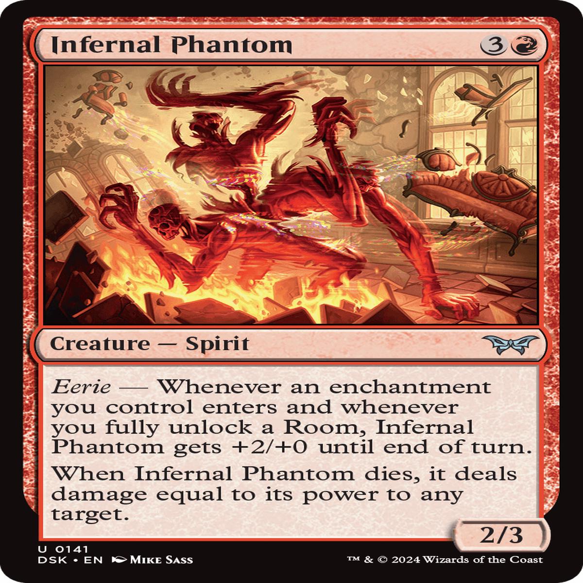 (0141) Infernal Phantom - Duskmourn: House of Horror