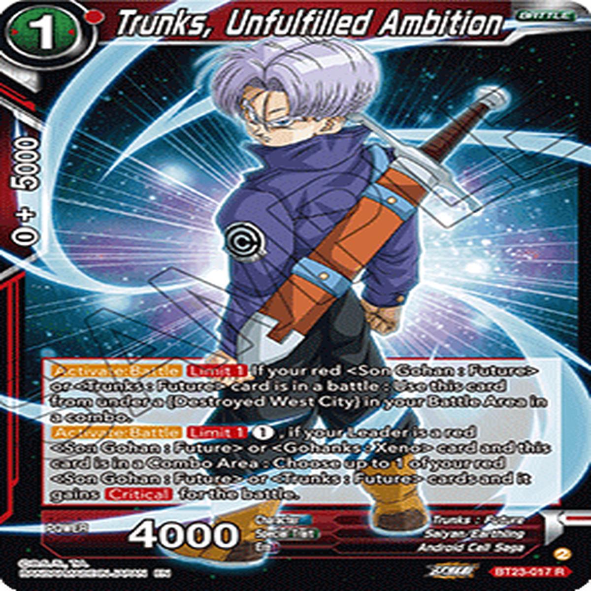 (017) Trunks, Unfulfilled Ambition - Perfect Combination