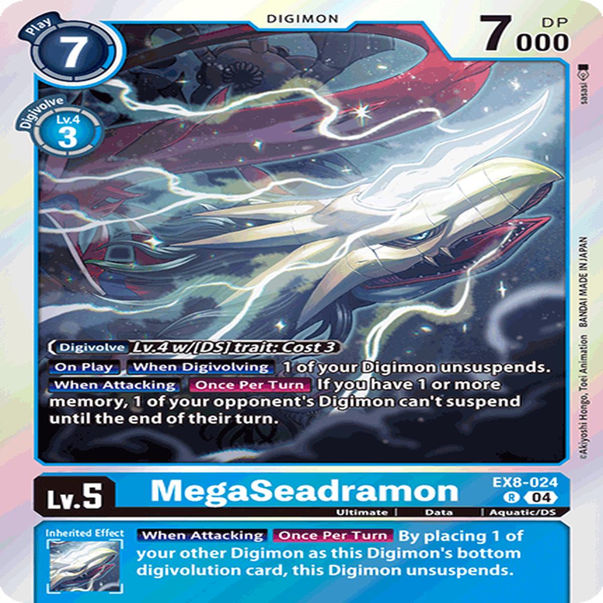 (024) MegaSeadramon - EX8