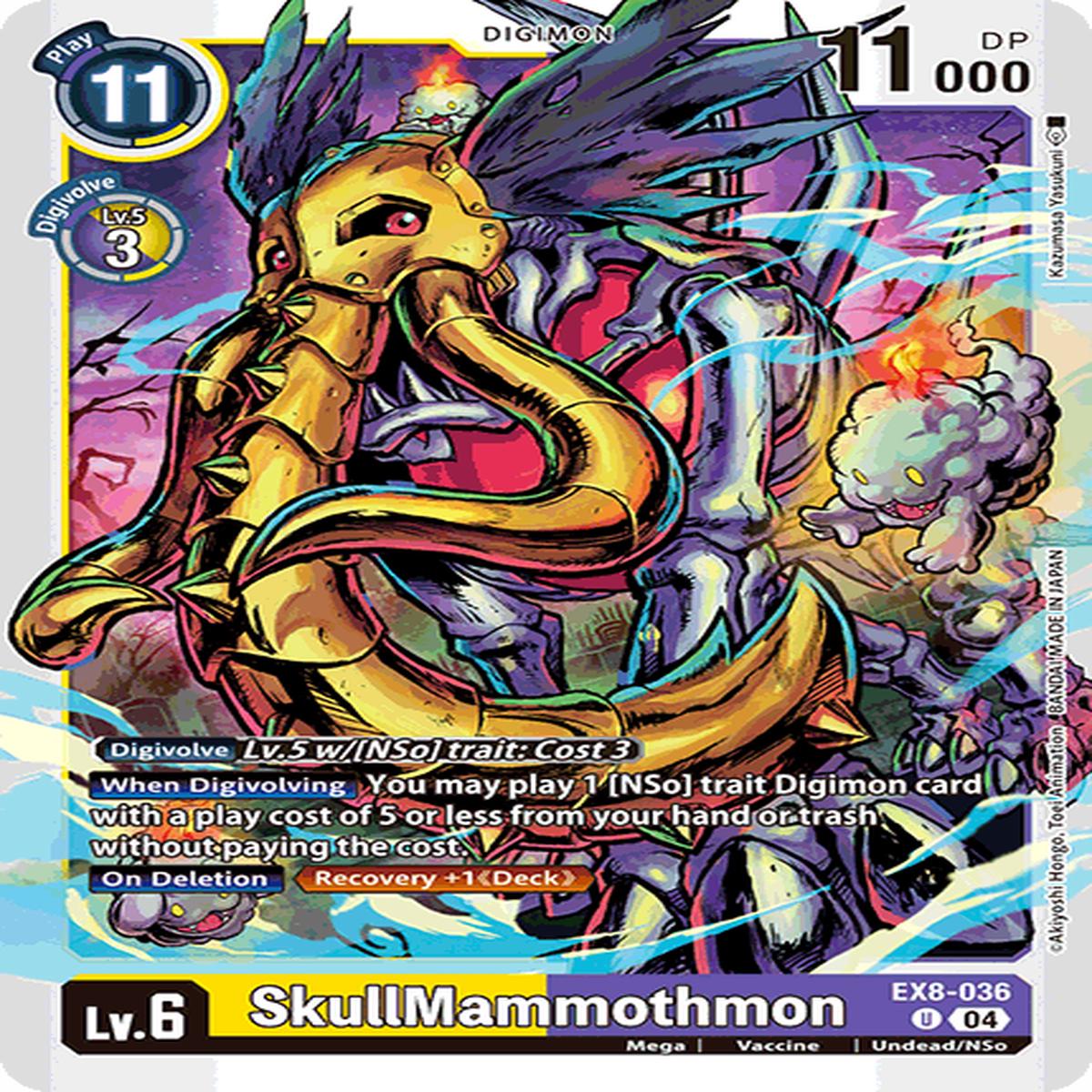 (036) SkullMammothmon - EX8