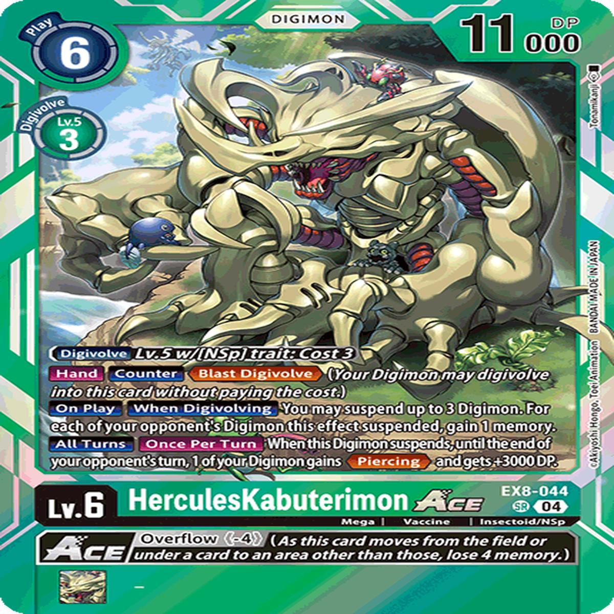 (044) HerculesKabuterimon ACE - EX8