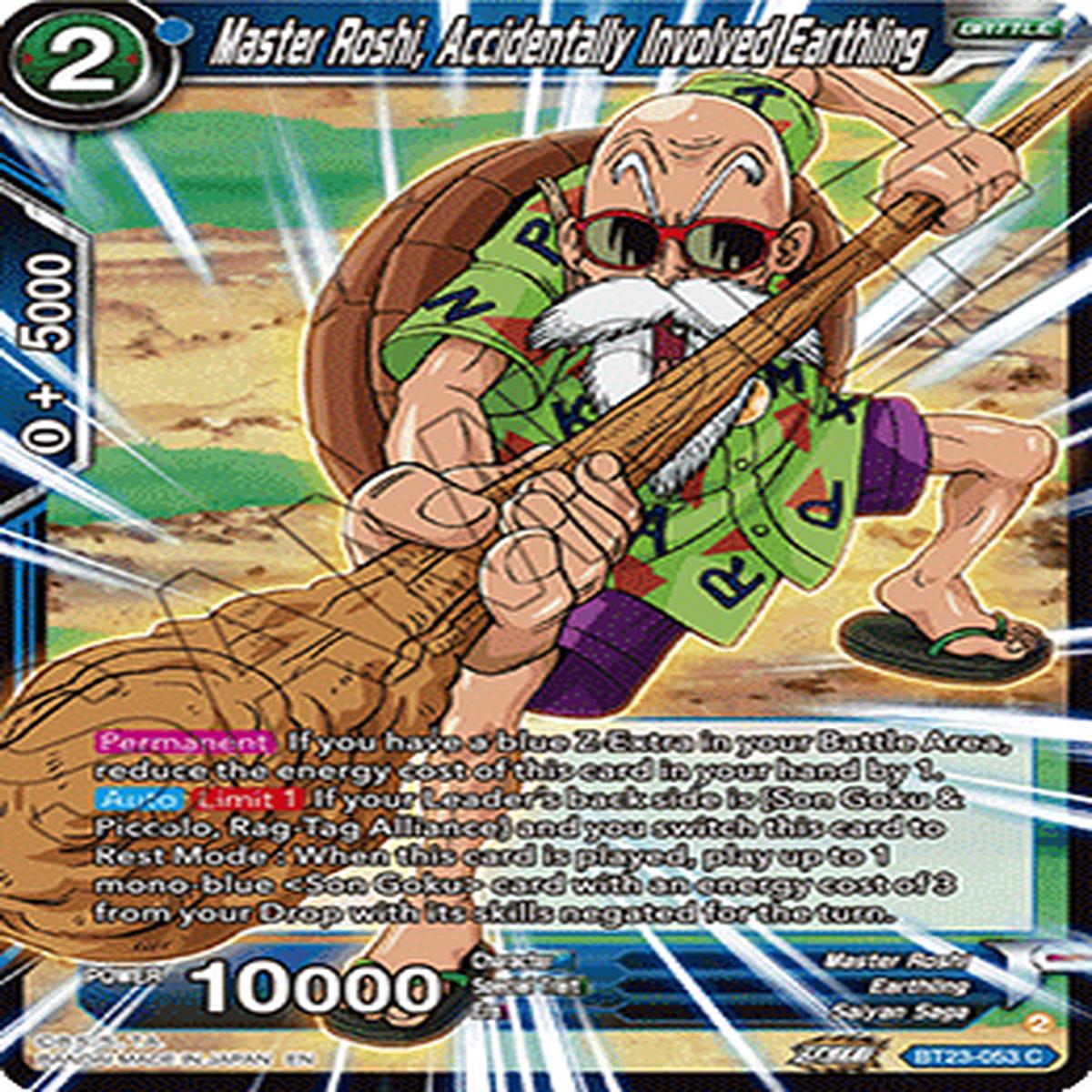 (053) Master Roshi, Accidentally Involved Earthling - Perfect Combination