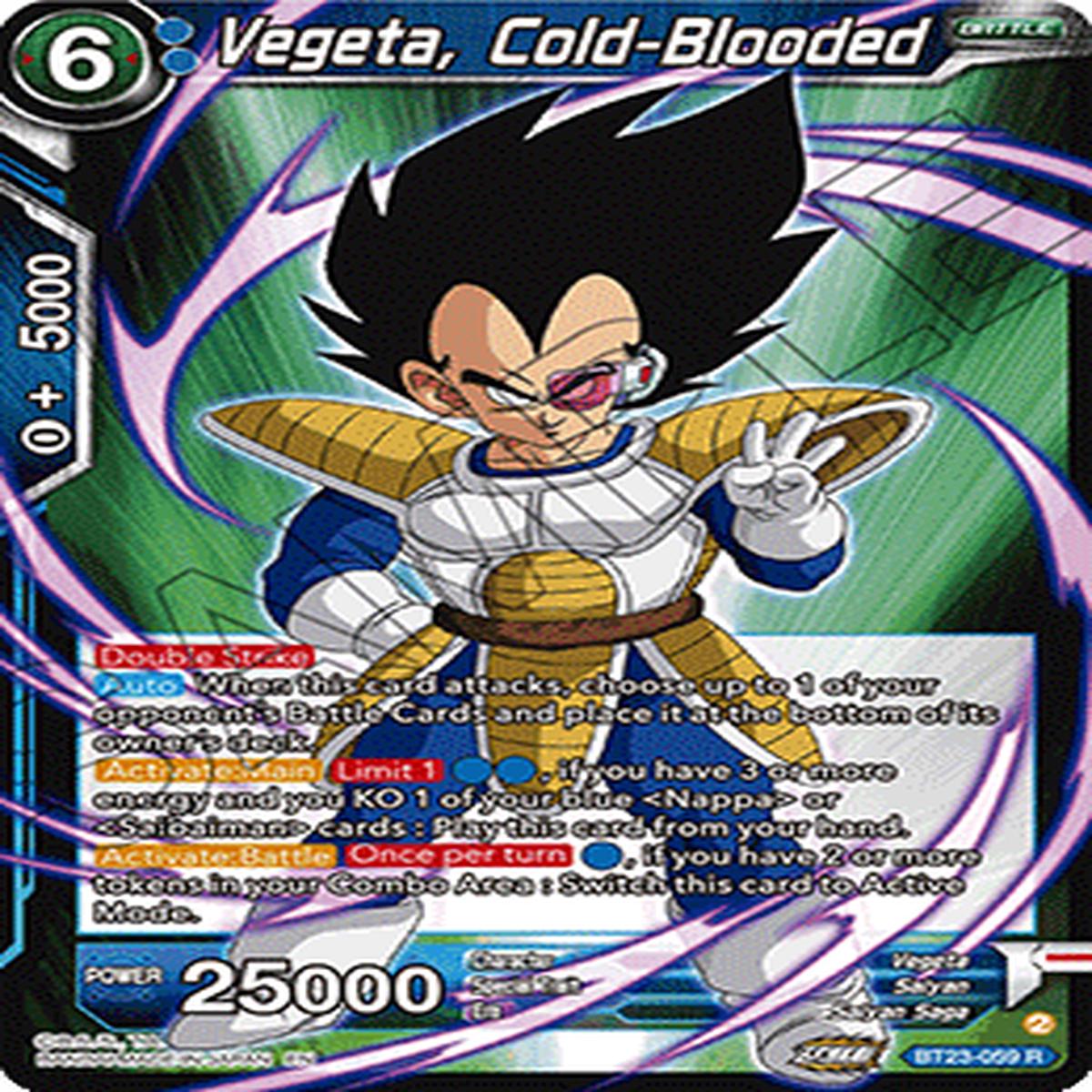(059) Vegeta, Cold-Blooded - Perfect Combination