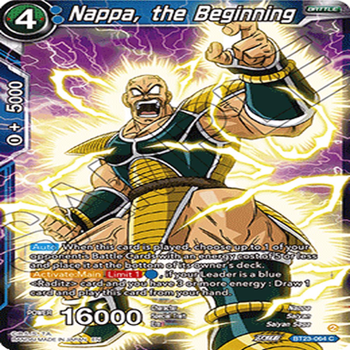 (064) Nappa, the Beginning - Perfect Combination