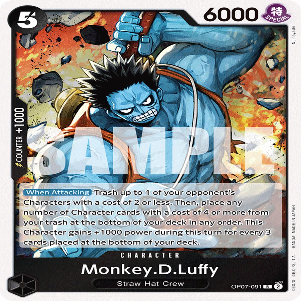 (091) Monkey.D.Luffy - OP07