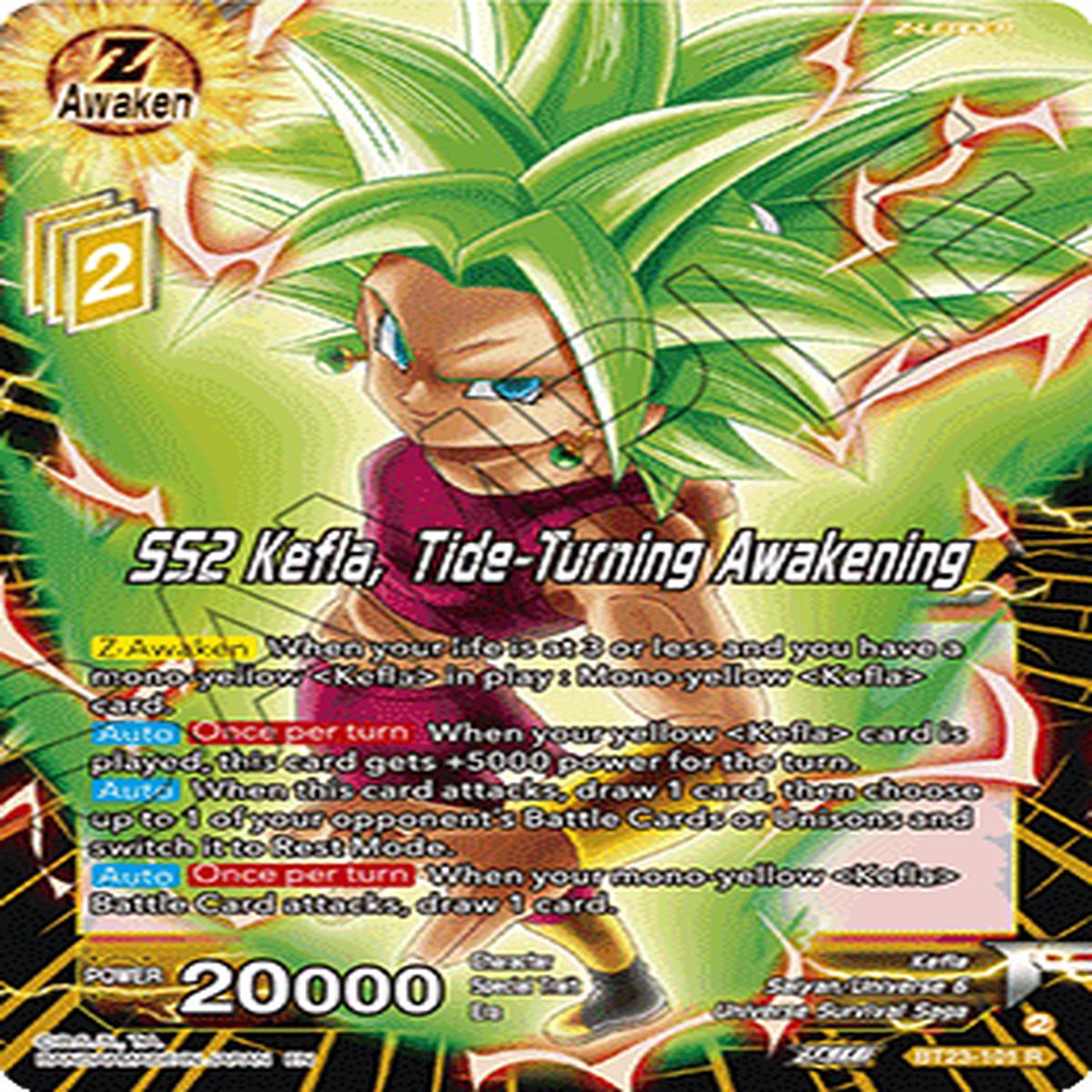 (101) SS2 Kefla, Tide-Turning Awakening - Perfect Combination