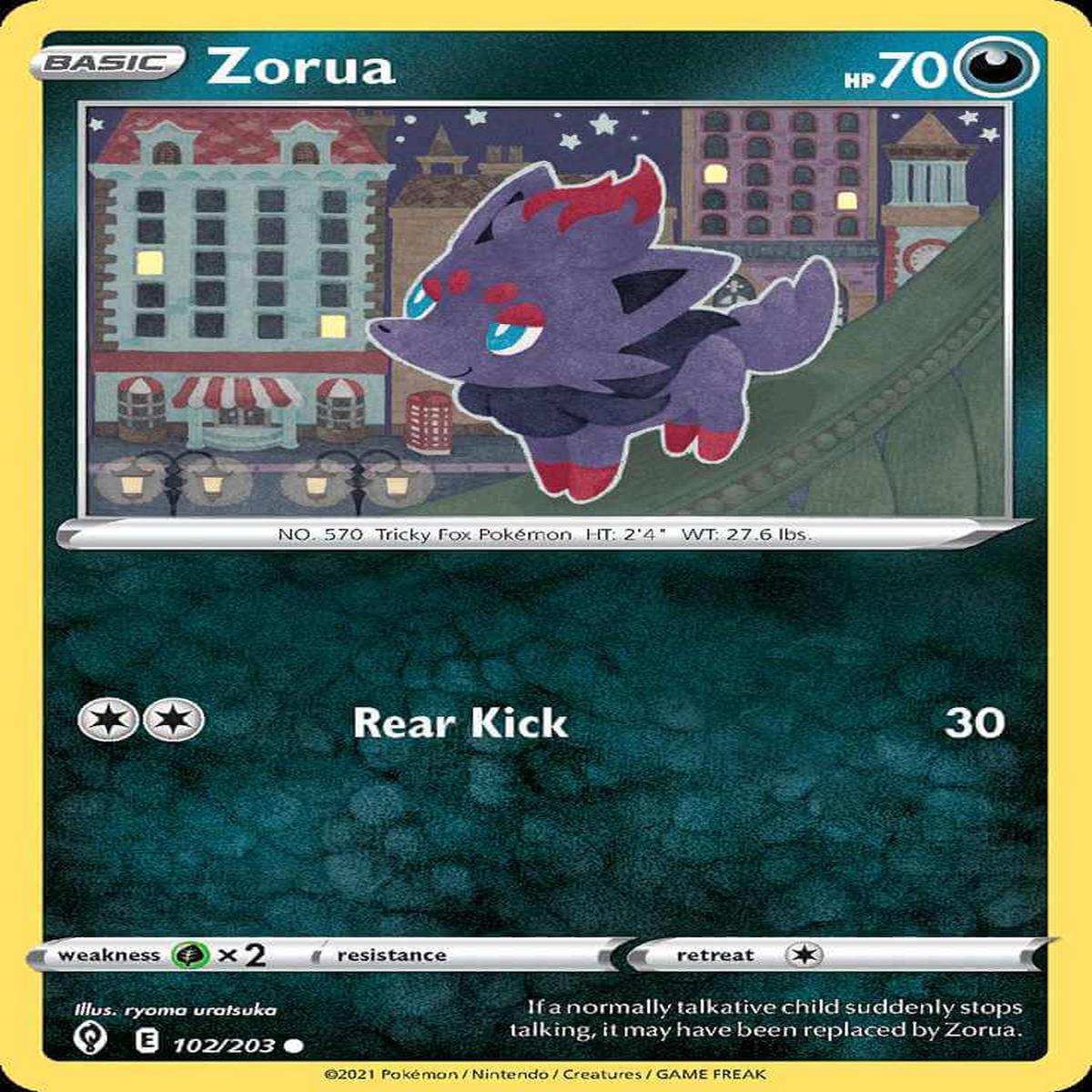 (102/203) Zorua - Evolving Skies