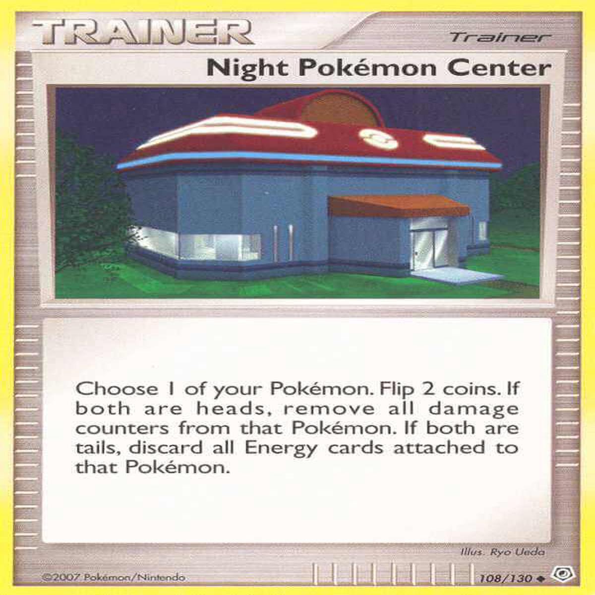 (108/130) Night Pokemon Center - Diamond & Pearl
