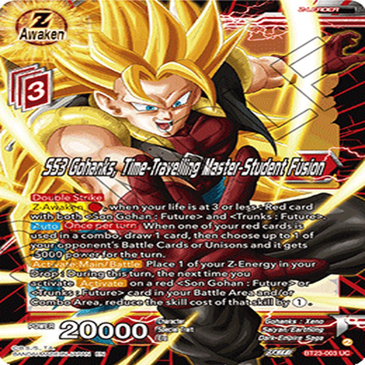 (003) SS3 Gohanks, Time-Travelling Master-Student Fusion - Perfect Combination