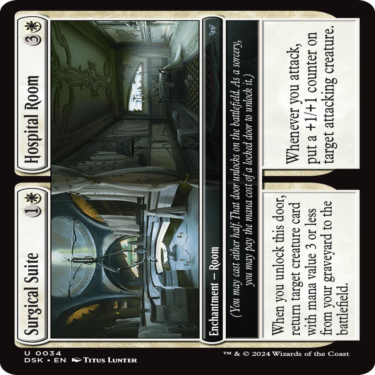 (0034) Surgical Suite / Hospital Room - Duskmourn: House of Horror