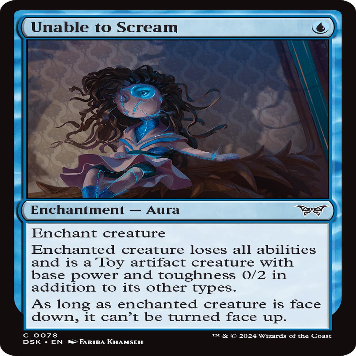(0078) Unable to Scream - Duskmourn: House of Horror