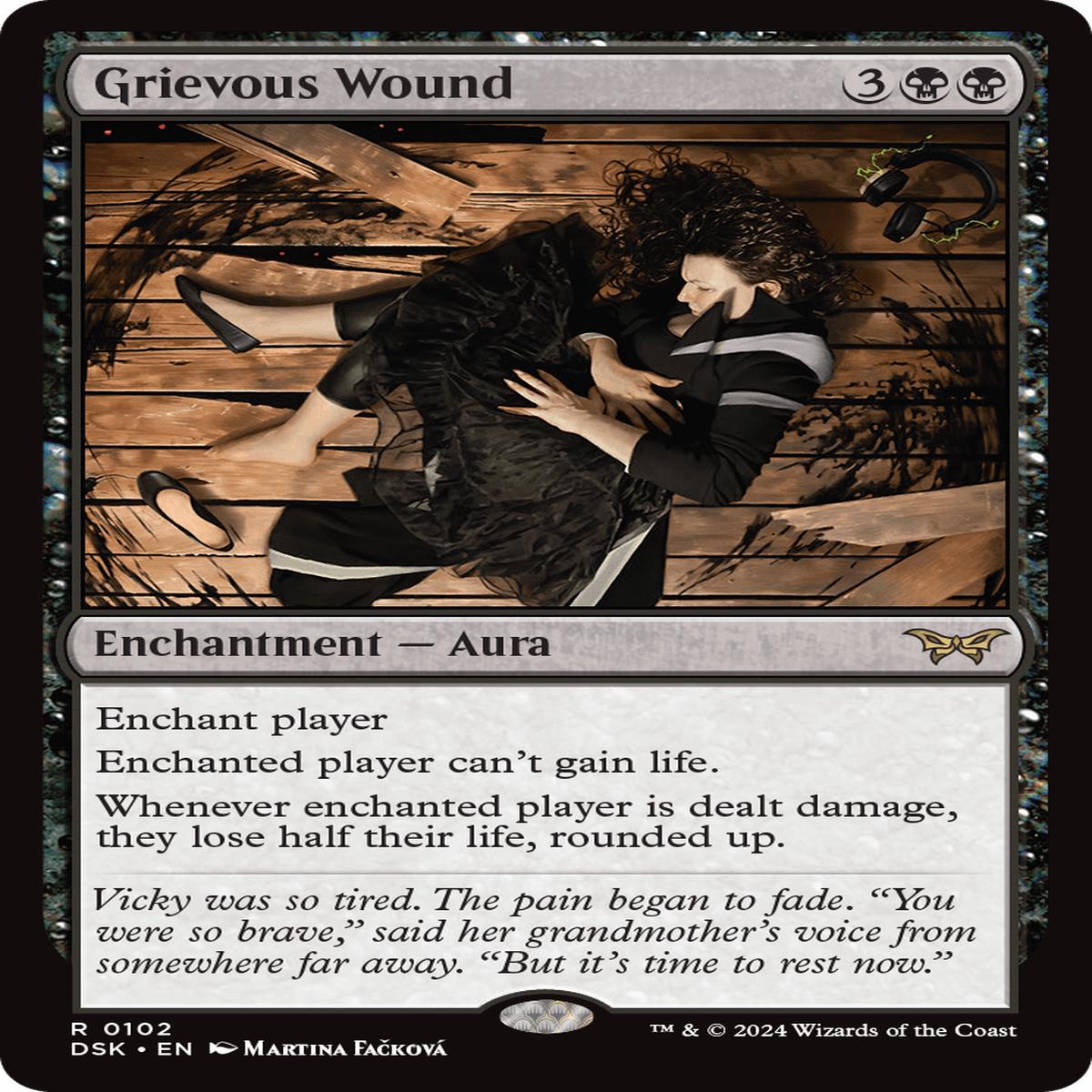 (0102) Grievous Wound - Duskmourn: House of Horror