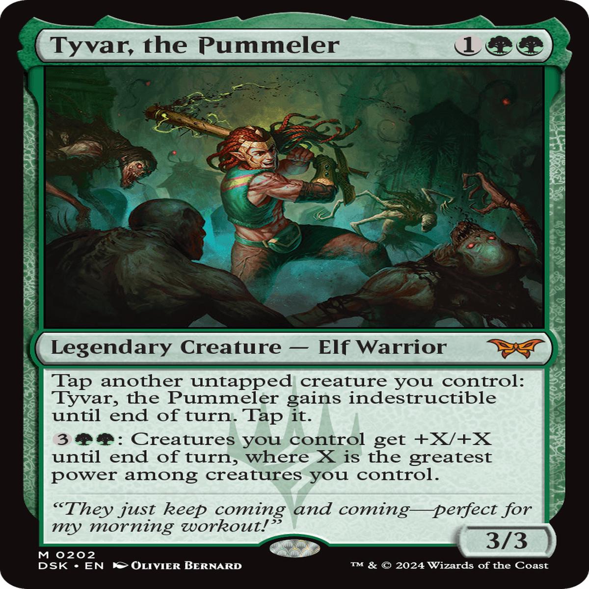 (0202) Tyvar, the Pummeler - Duskmourn: House of Horror