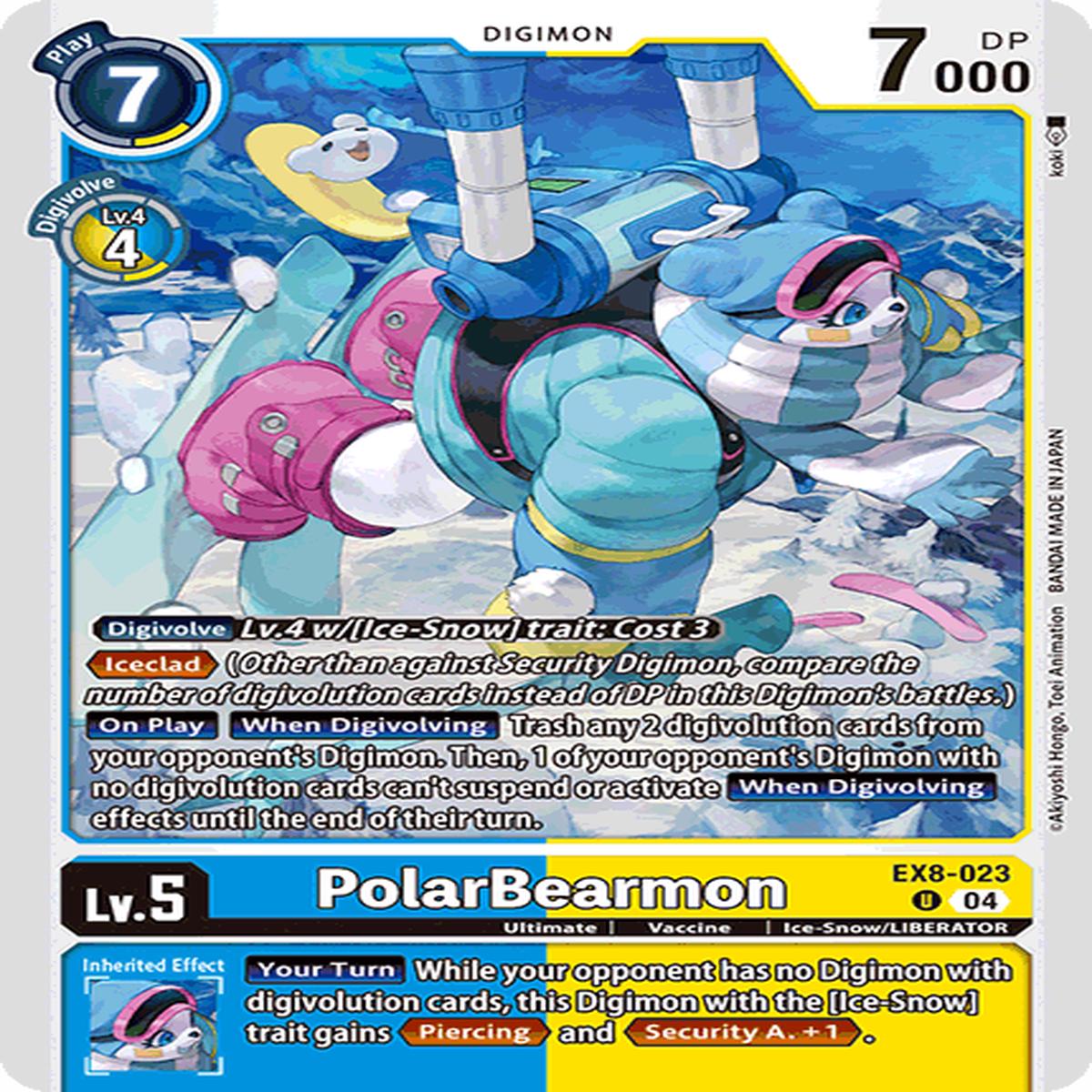 (023) PolarBearmon - EX8