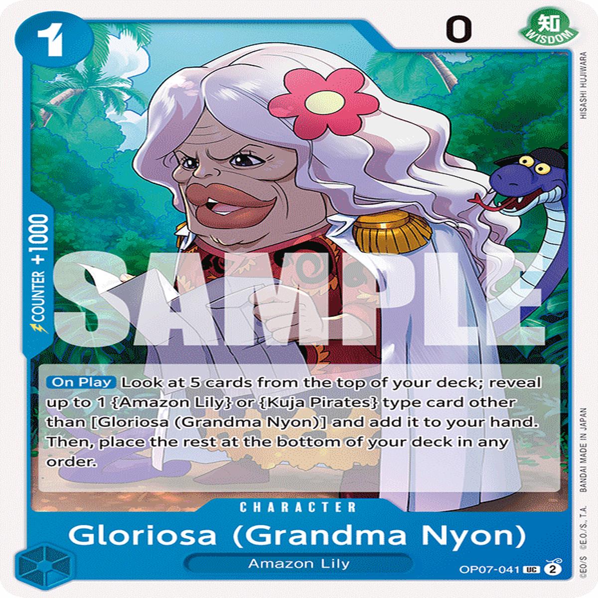 (041) Gloriosa (Grandma Nyon) - OP07