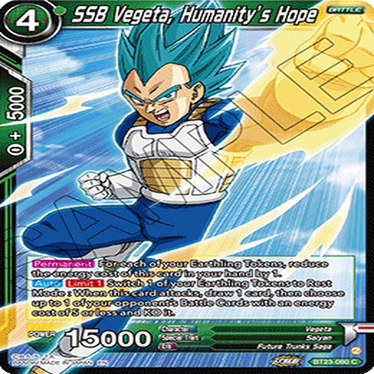 (080) SSB Vegeta, Humanitys Hope - Perfect Combination