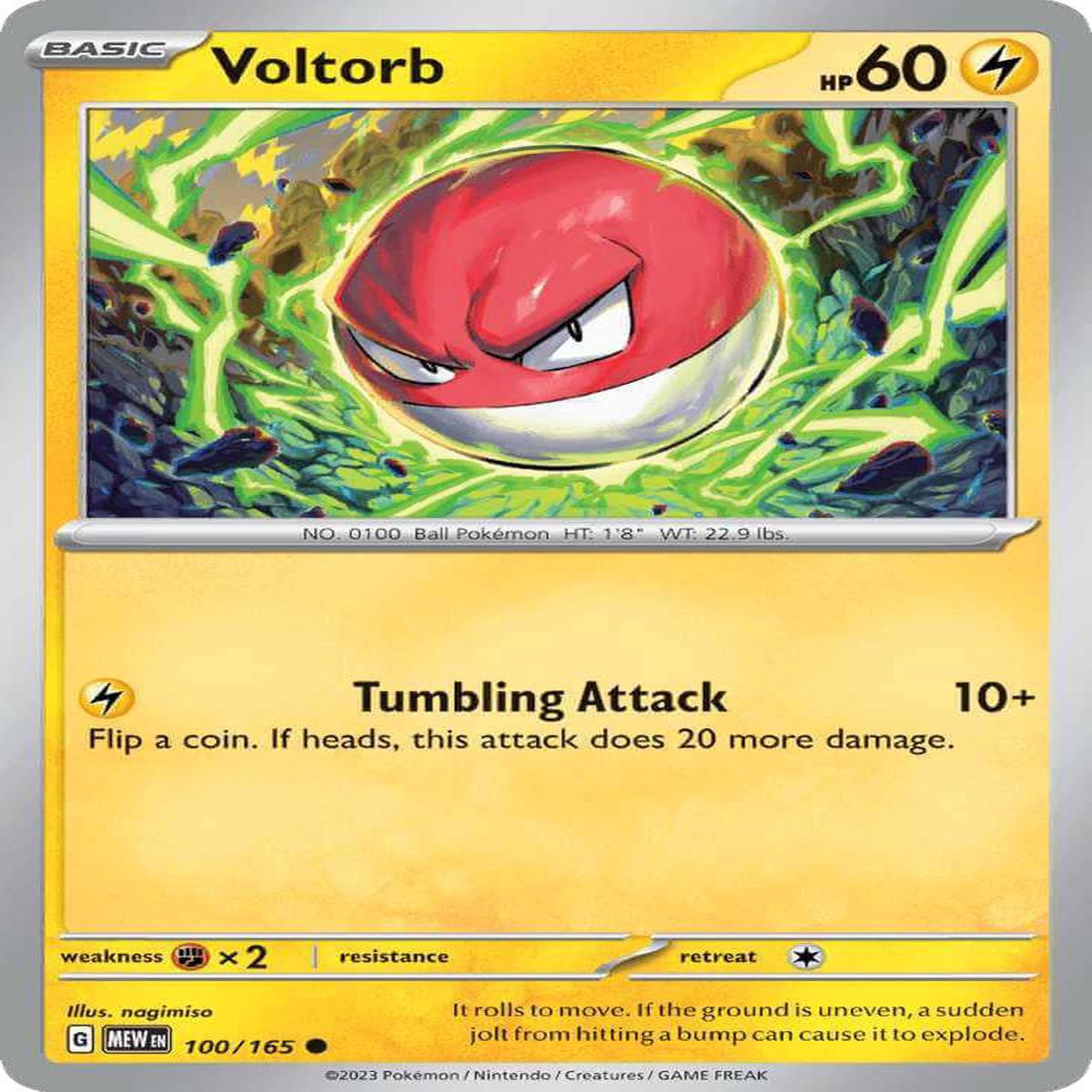 (100/165) Voltorb - SV 151