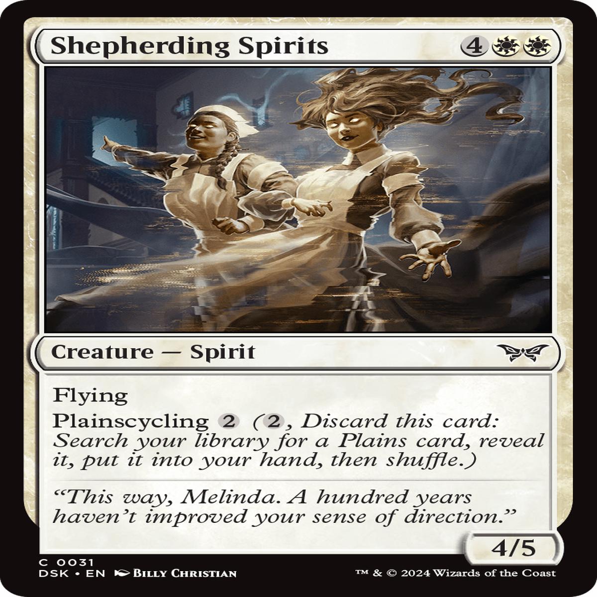 (0031) Shepherding Spirits - Duskmourn: House of Horror