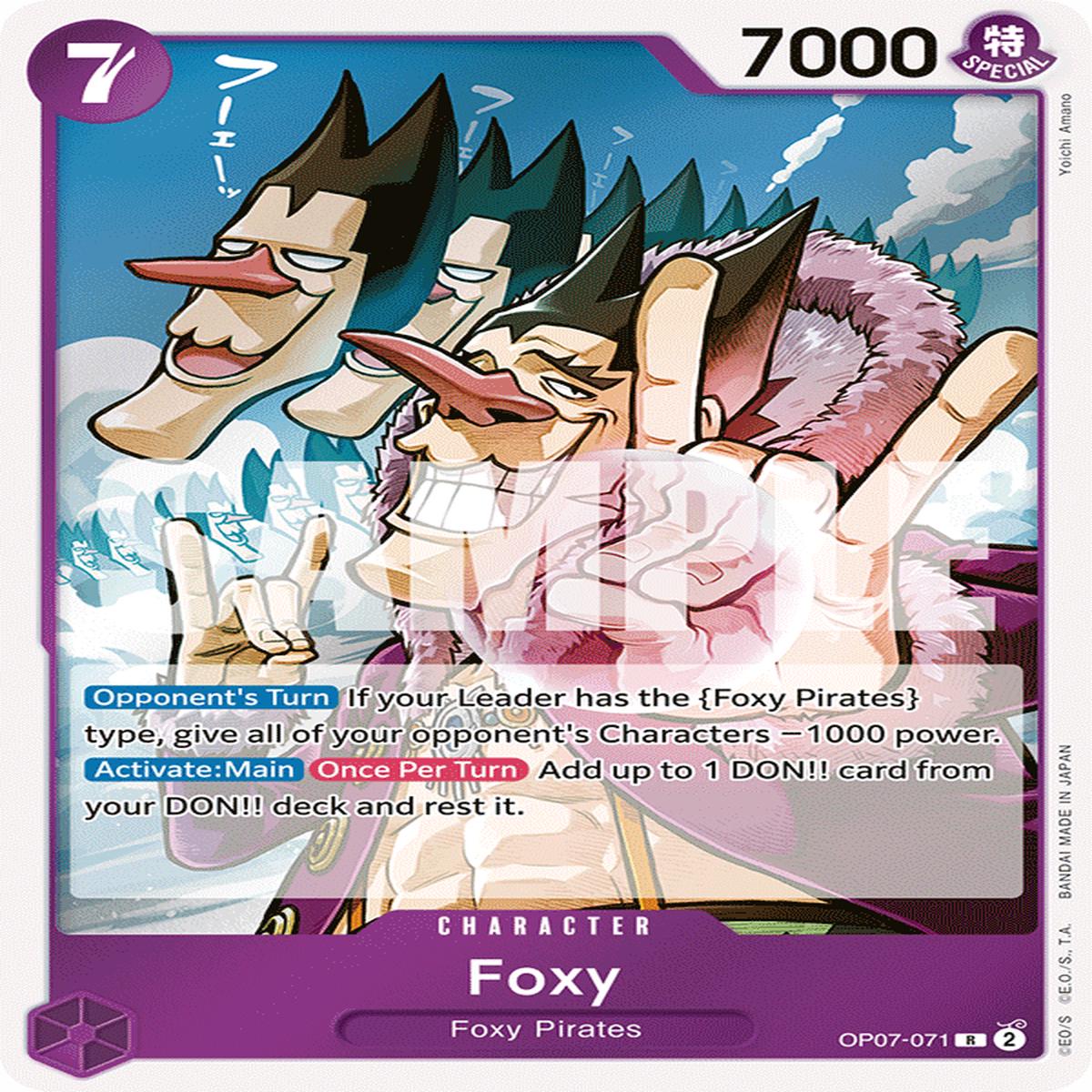 (071) Foxy - OP07