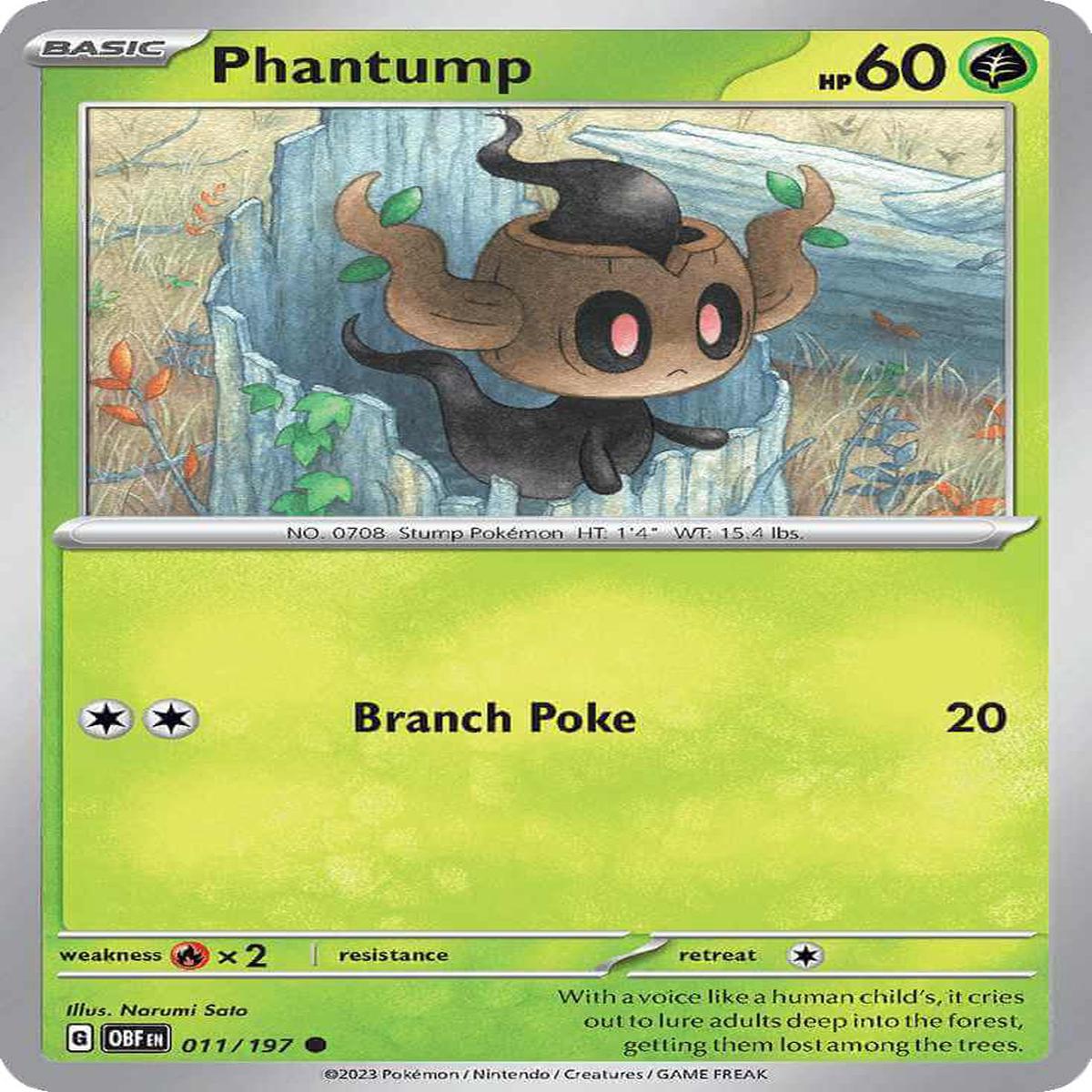 (11/197) Phantump - Obsidian Flames