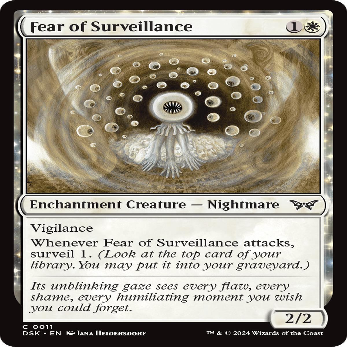 (0011) Fear of Surveillance - Duskmourn: House of Horror