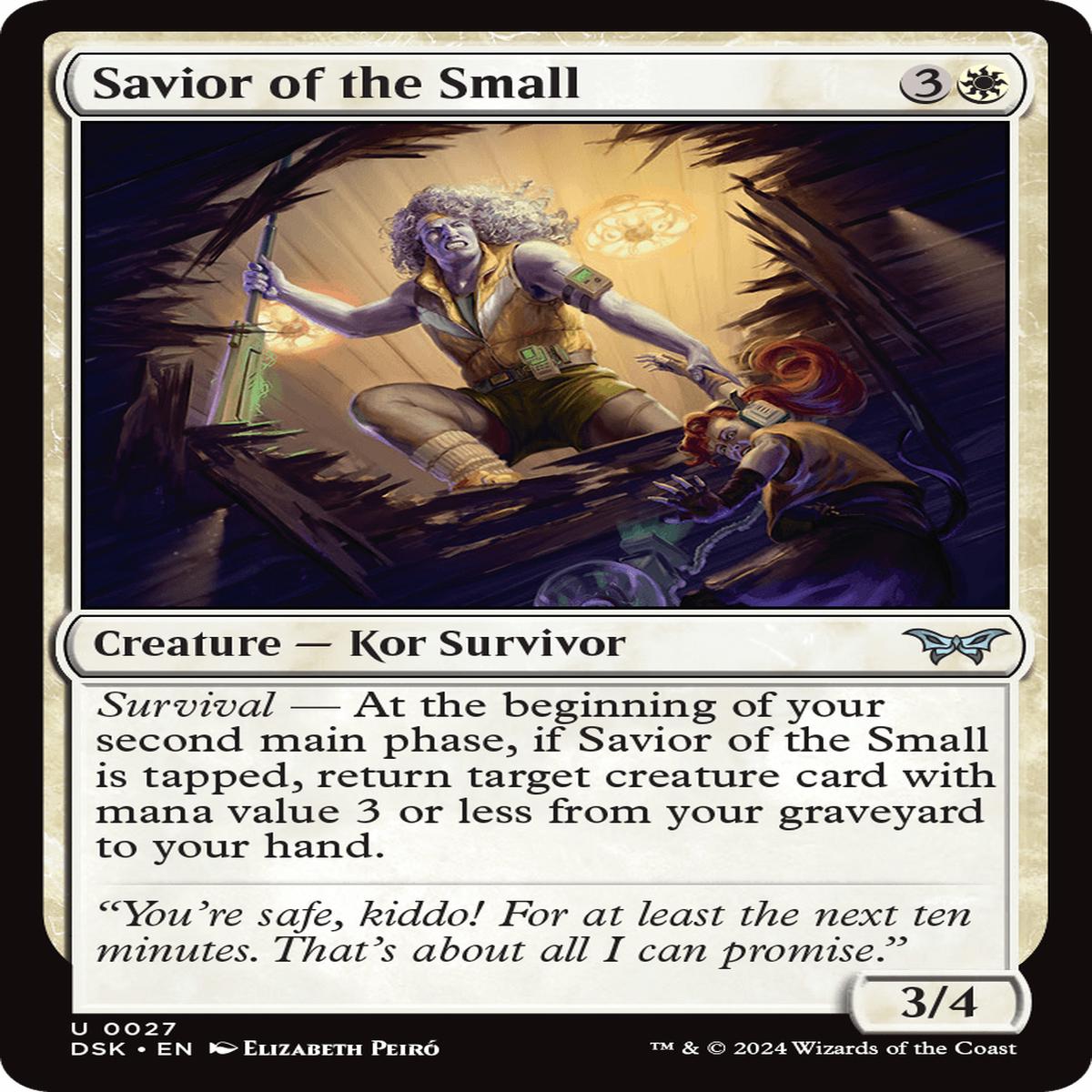 (0027) Saviour of the Small - Duskmourn: House of Horror