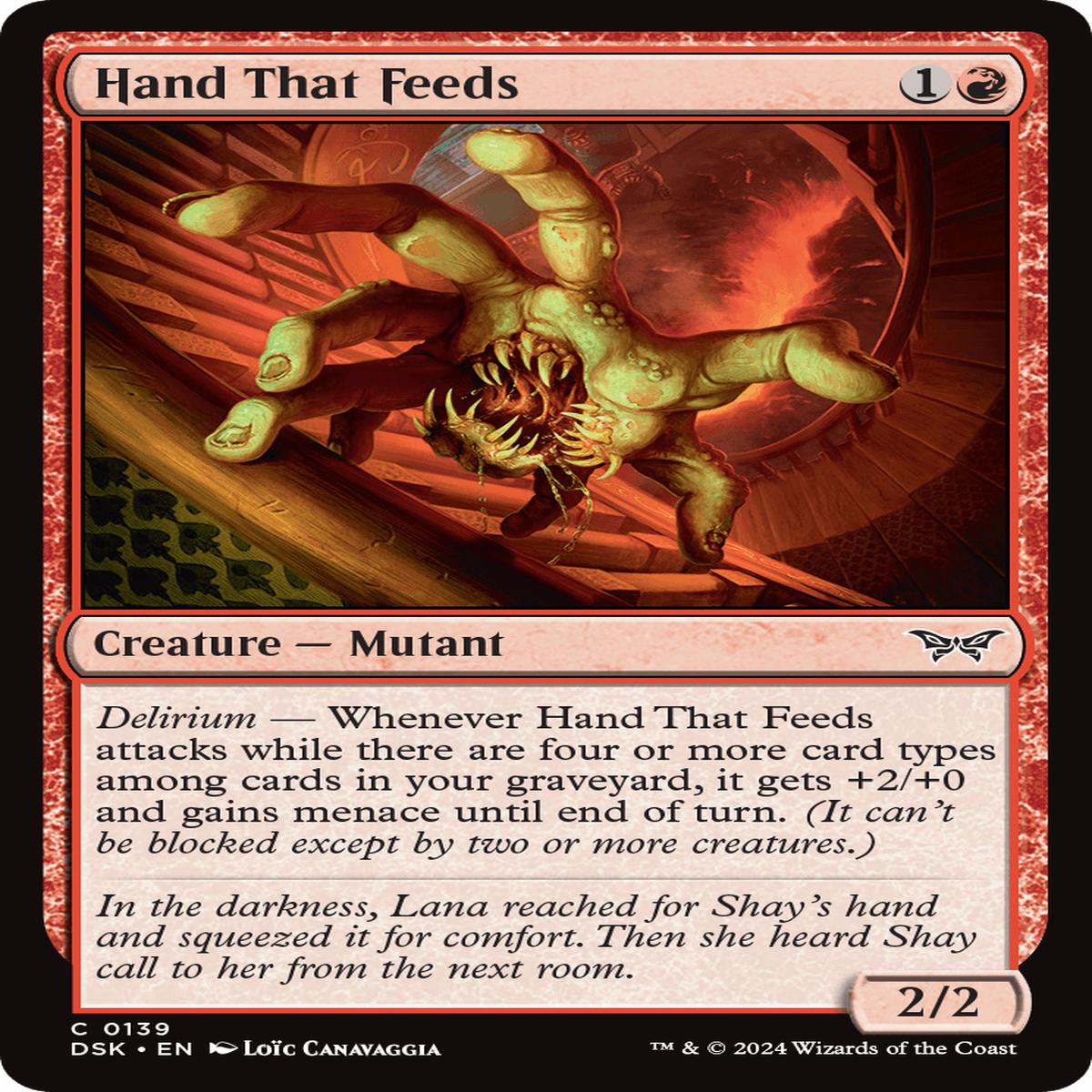 (0139) Hand That Feeds - Duskmourn: House of Horror