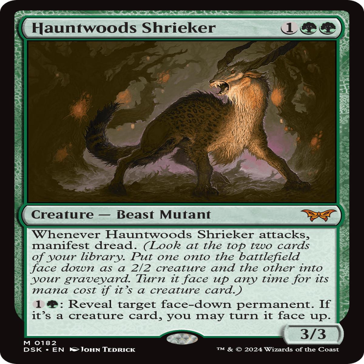 (0182) Hauntwoods Shrieker - Duskmourn: House of Horror