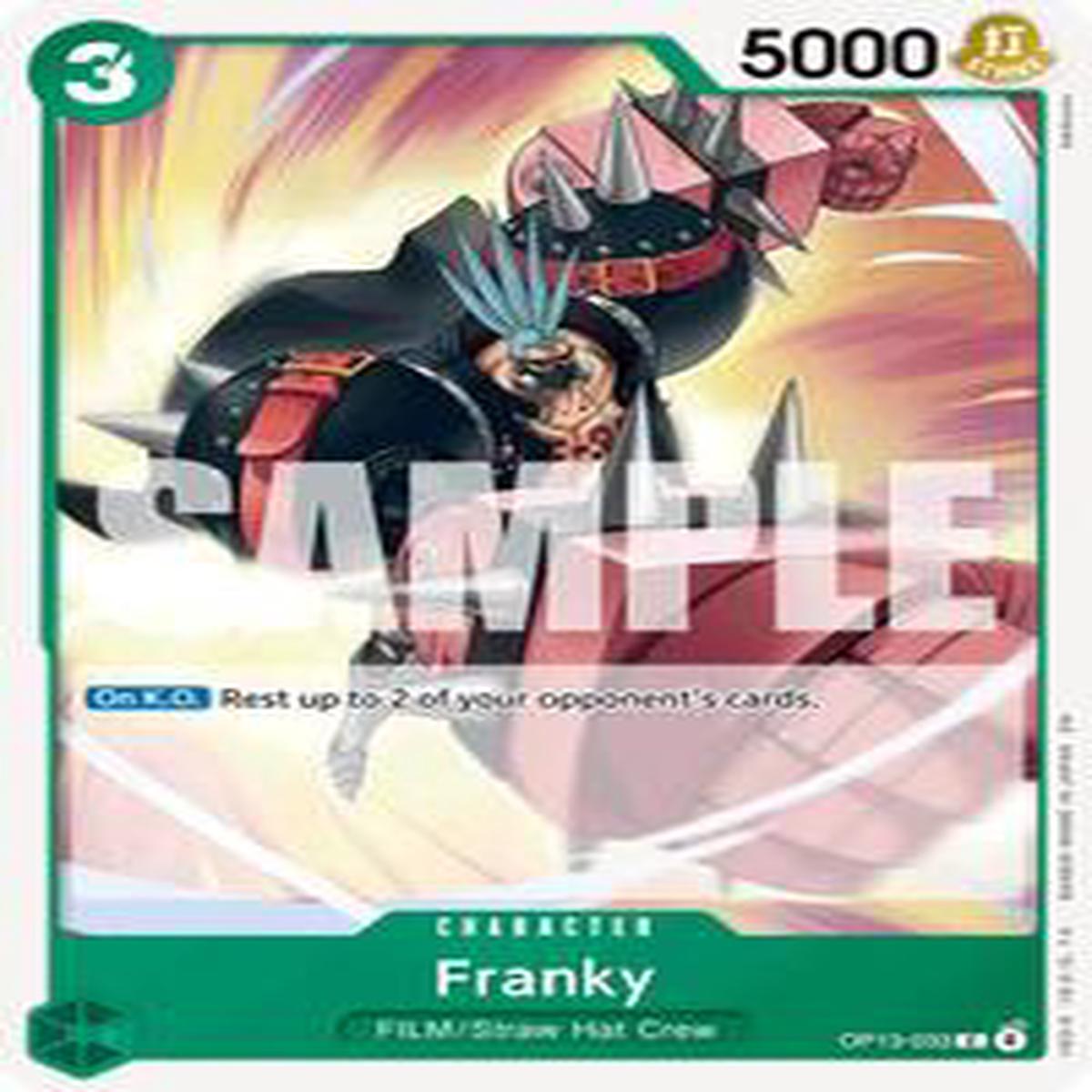 Franky - OP13-033 - Carrying On His Will (OP13) - Normal