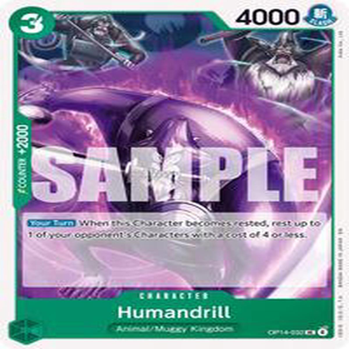 Humandrill - OP14-032 - The Azure Sea's Seven (OP14) - Normal