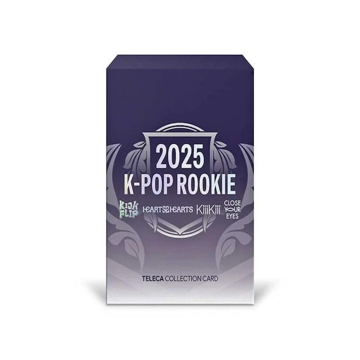 K-Pop Rookie Teleca Collection Cards: 2025 - 10 Packs + Promo Pack