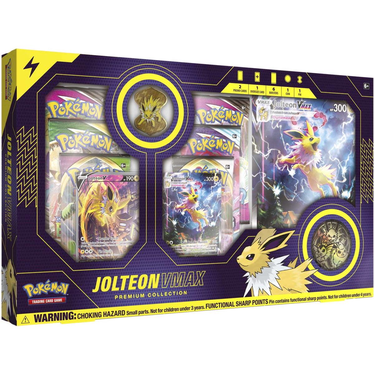 Pokemon TCG: Eevee Evolutions Jolteon VMAX Premium Collection