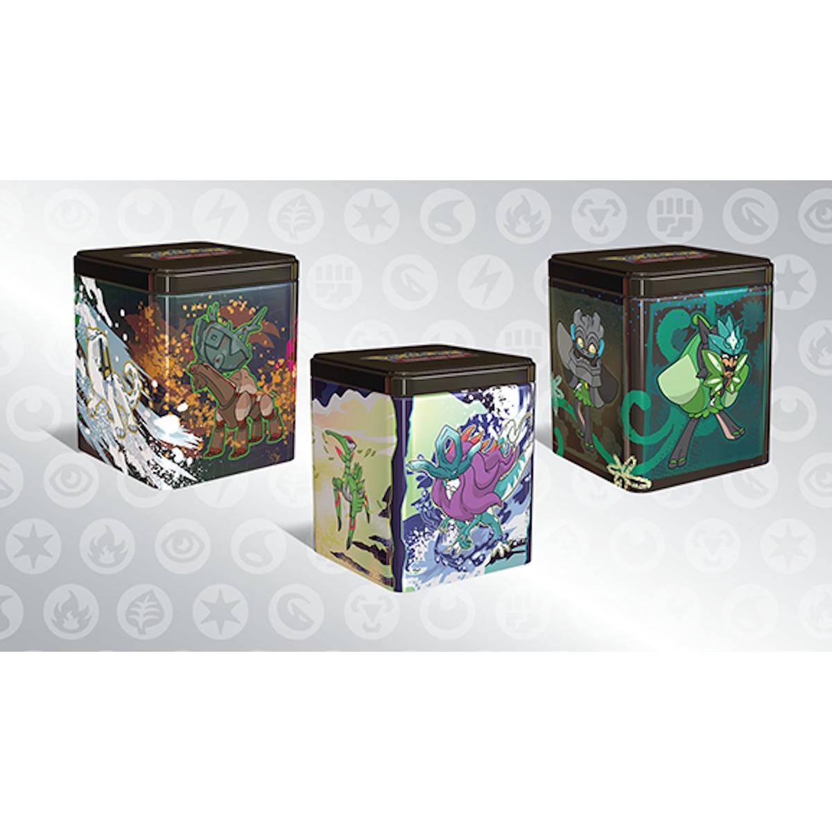 Pokemon TCG: Stacking Tin - 9 Packs [Bundle]
