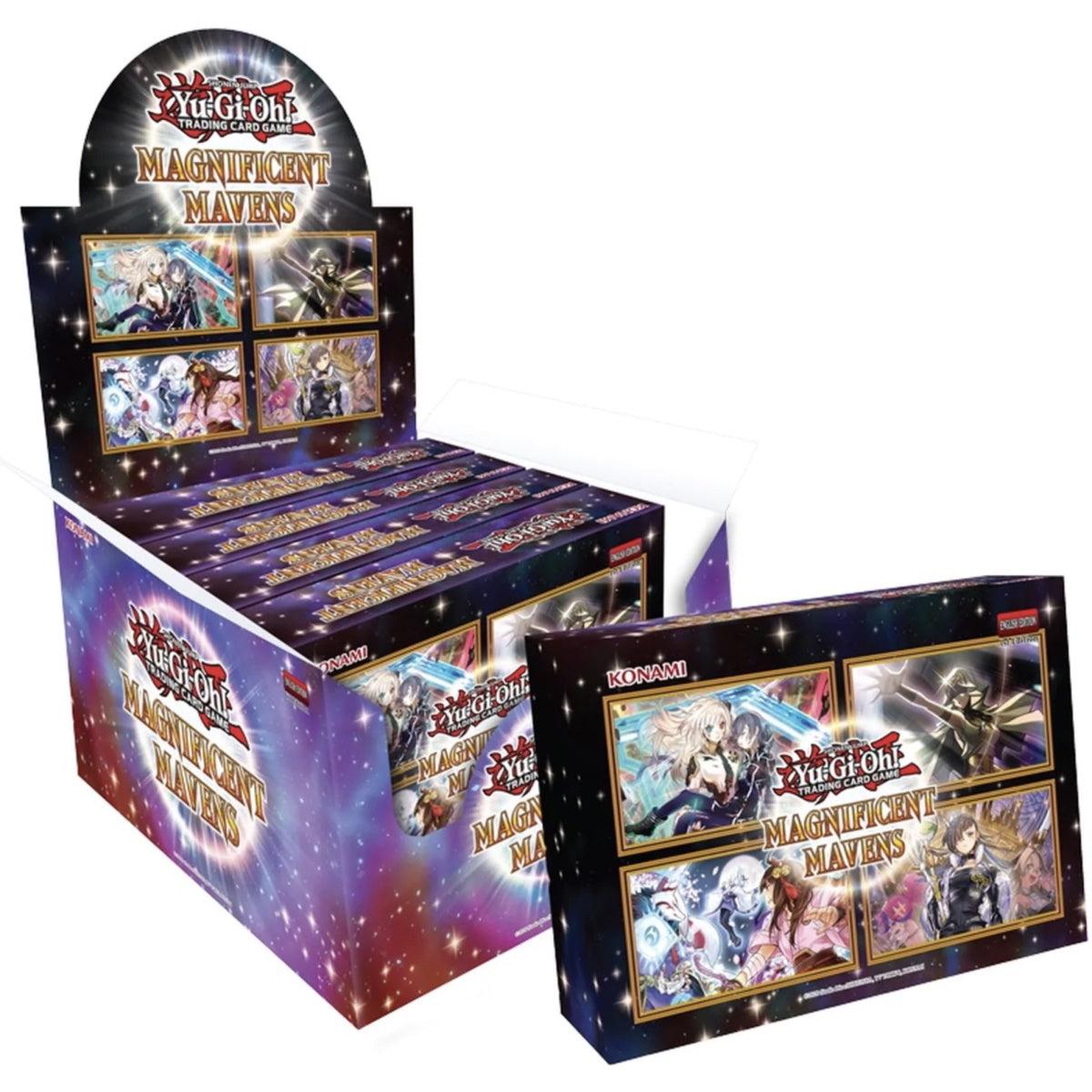 Yu-Gi-Oh! TCG: Magnificent Mavens Booster Display Box (2022 Holiday Box) - 5 Boxes