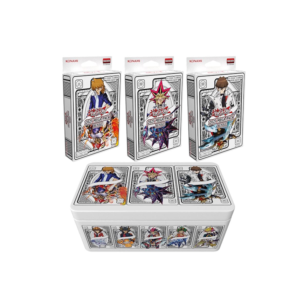 Yu-Gi-Oh!: 2025 Mega Pack Tin - 3 Mega Packs