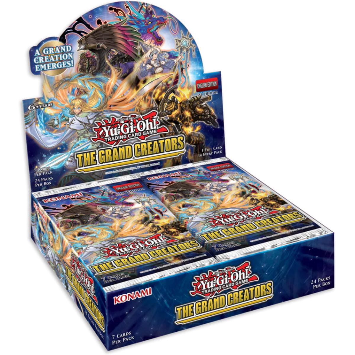 Yu-Gi-Oh! TCG: The Grand Creators Booster Box 1st Edition - 24 Packs