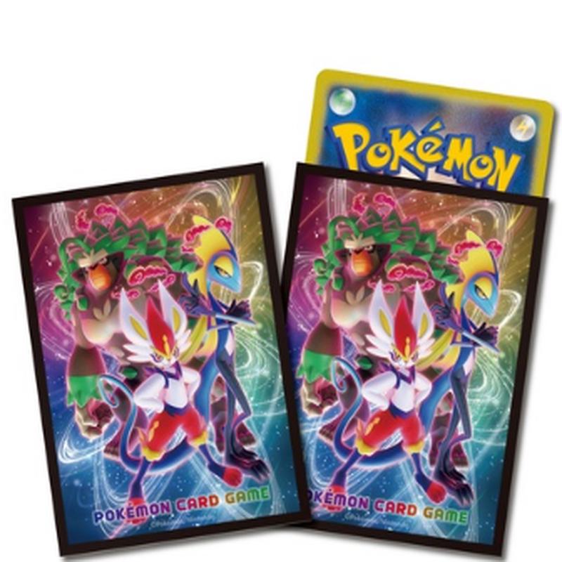 Pokemon Sleeve Cinderace Rillaboom Inteleon
