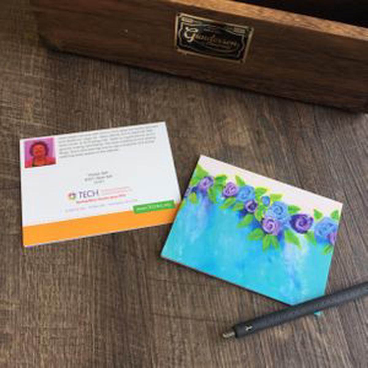 "Marilyn Bell" Card by Aleen Bell
