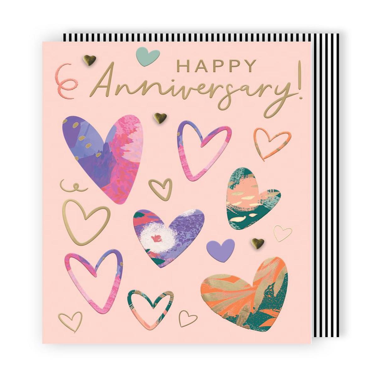 Your Anniversary Card - Hearts*