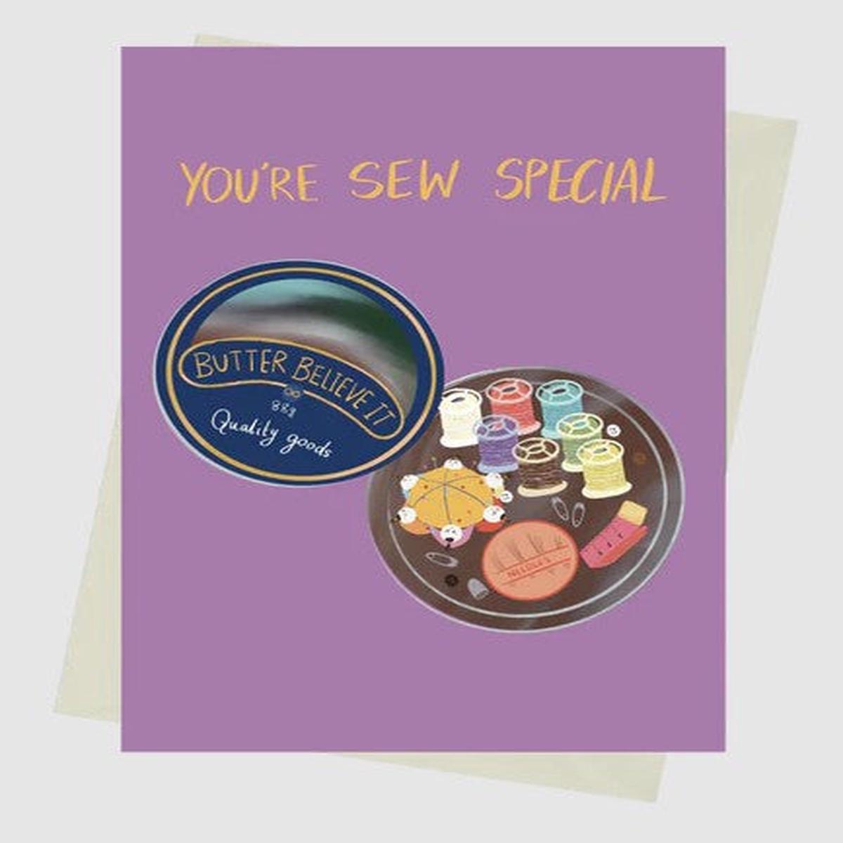 You're Sew Special Greeting Card